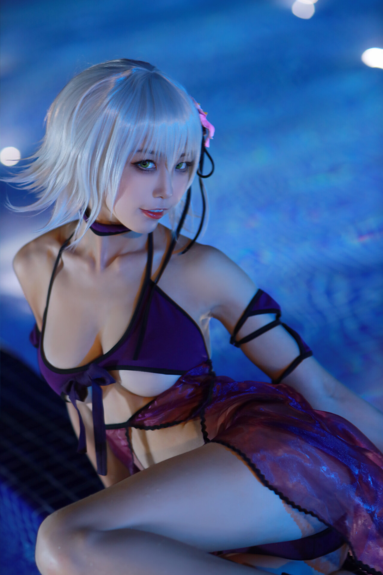 图库-Cosplay [アクアエリア] ジャンヌ・ダルク(オルタ) 水着Ver (Fate/Grand Order)